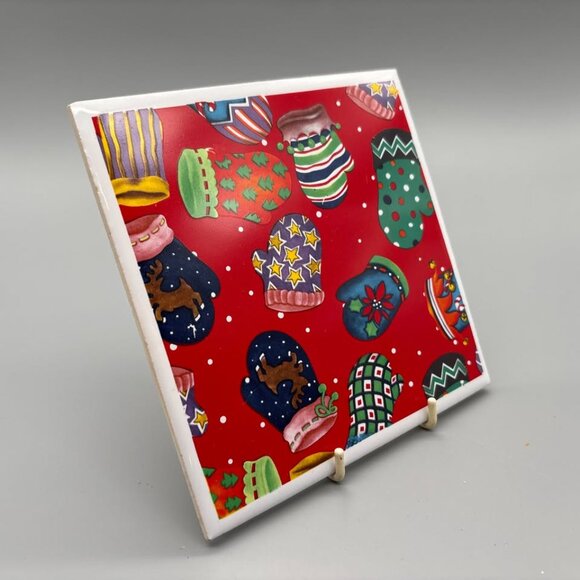 Vintage Christmas Trivet - Picture 2 of 4